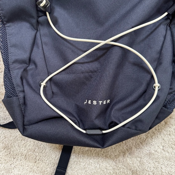 North Face Jester Backpack Navy Blue - Picture 4 of 7